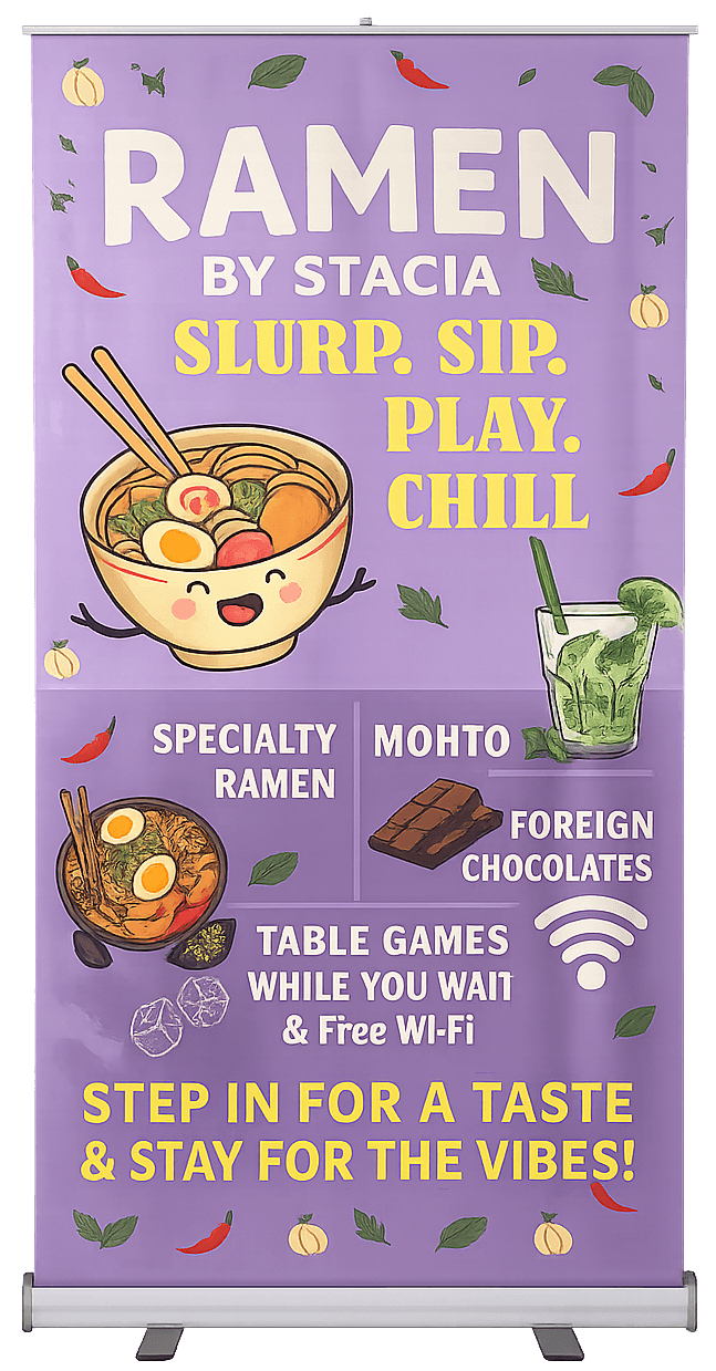 Ramen by Stacia Cafe poster artwork